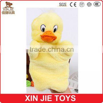 custom duck hand puppet lovely farm animal hand puppet for kids