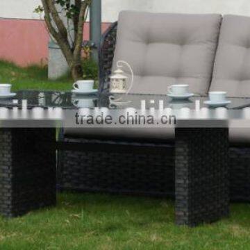 HOT SALE garden poly outdoor sofa set wicker sofa set rattan sofa set                        
                                                                                Supplier's Choice