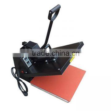 High Pressure small flatbed sublimation machine heat press machine for T-shirt