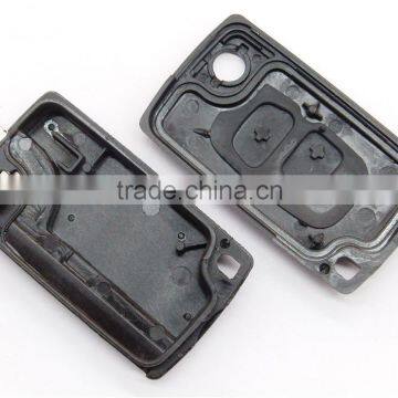 Fits Citroen C2 C3 C4 C5 Peugeot 106 307 406 2 Button Flip Remote Car Key FOB Case Cover Shell photo-6