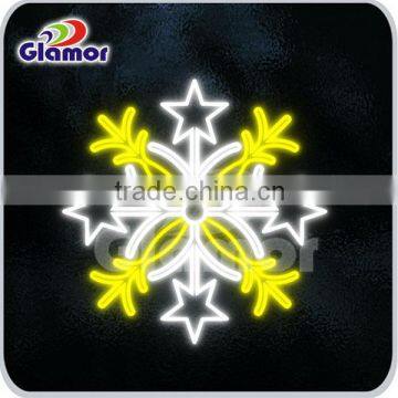 LED Christmas Lights Snowflake motif