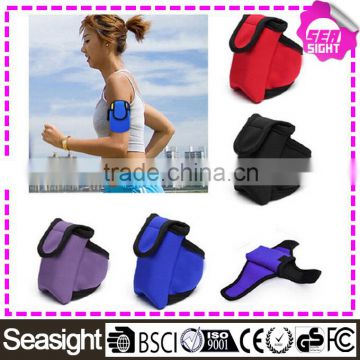 Outdoor Sports Running Wrist Pouch Mobile Cell Phone Arm Bag