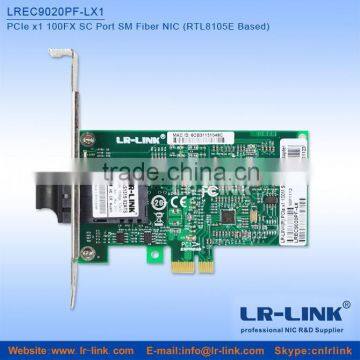 LR-LINK LREC9020PF-LX PCIe X1 100FX SC Port SM Fiber Ethernet Card For Desktop