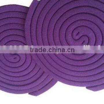 125mm Size Middel East Purple Color Smokeless Mosquito Killer Mosquito Repellent Incense Coil