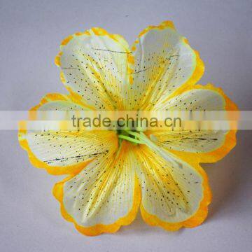 artificial hibiscus flowers real like print silk hibiscus flowers