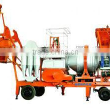 8T/H-30T/H twin drum mixing mobile asphalt mixing plant