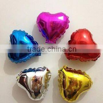 10 inch heart Pure color helium balloons candy color balloon wedding supplies foil ballons