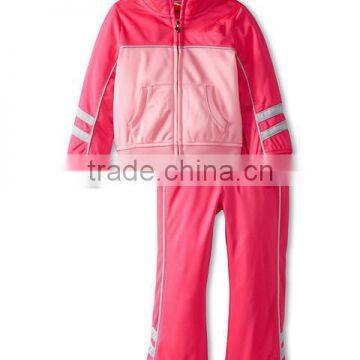 Bulk Buy From China Kids Girl Warm Autumn Pink Sporting Wear Clothing Sets