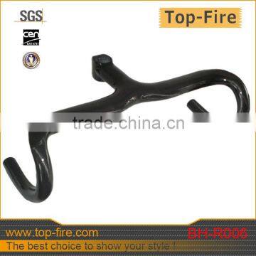 2014 Cheap Chinese carbon handlebar, super lightweight (road integrated stem and handlebar) for wholesale