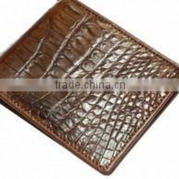 Crocodile leather wallet for men SMCRW-017