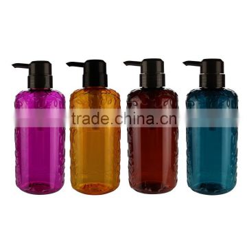 500ml PET empty custom plastic refillable shampoo bottle, shampoo bottle dimensions, eco friendly shampoo bottle                        
                                                Quality Choice