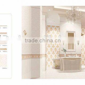 royal white bathroom glazed flooring tile