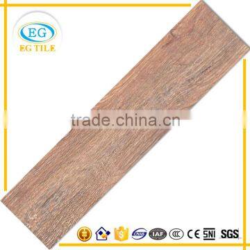 Anti slip acid resistant top foshan factory 3D inkjet outdorr wood look porcelian ceramic tile