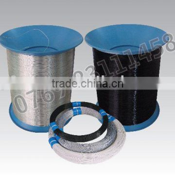 Nylon coated steel wire