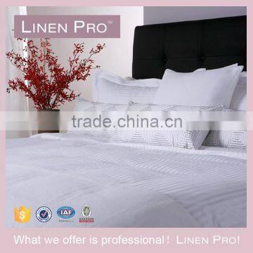 Hotel Satin Bedding Set Embroidery Design Hotel Bed Linen