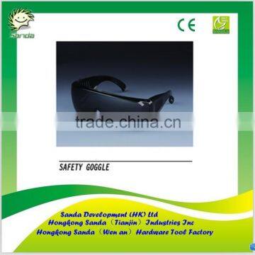 anti fog and black wind proof safety goggles