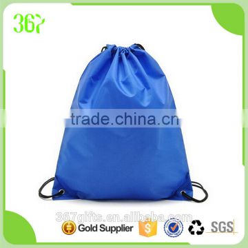 Durable 210D Polyester Material Drawstring Bag Promotional Shopping Bag