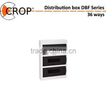 China supplier flush mounting 36 ways electrical distribution box DBF series IP40