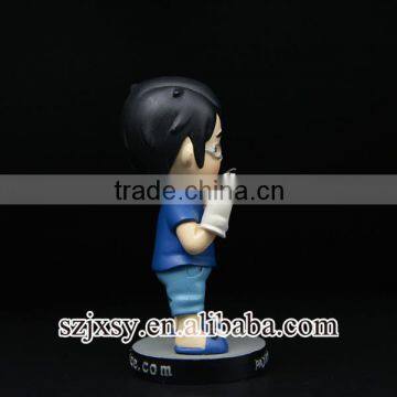 Small Decor Resin Table Boy Figure