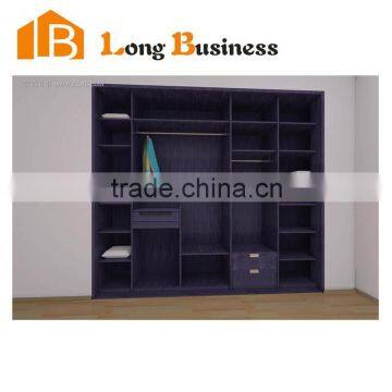 LB-JL3082 Flat Pack Melamine Wardrobe Bedroom Furniture Closet Wooden Wardrobe