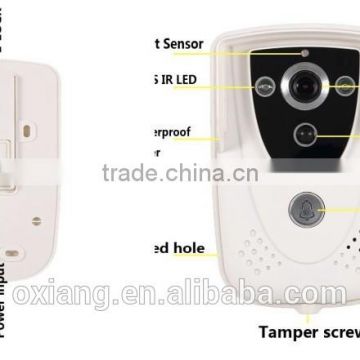 New product Remote Answer Door Bell and Unlock Ip Wifi Video Phone Door with high quality