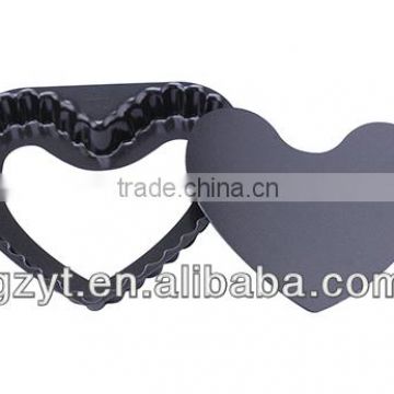 Non-Stick Flexible Heart-shape Flower Piepan