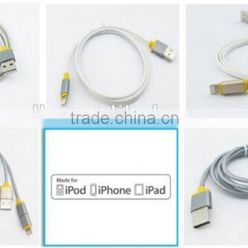 Newest Braided C48 Mfi Usb Data Cable to USB AM PVC Original Mfi 8pin Usb Charge Cable For Iphone Device photo-6