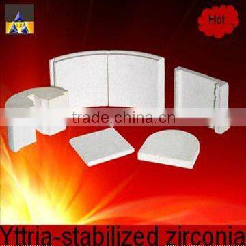 2012 hot sale refractory zirconia bricks for high temperature furnace