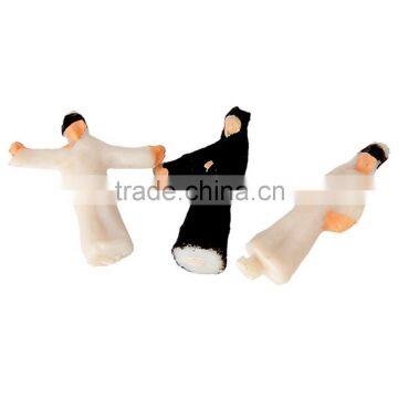 Plastic 3d Arab figure ,Arab model figure, model figure in resin plastic , building model color figure for 1/150