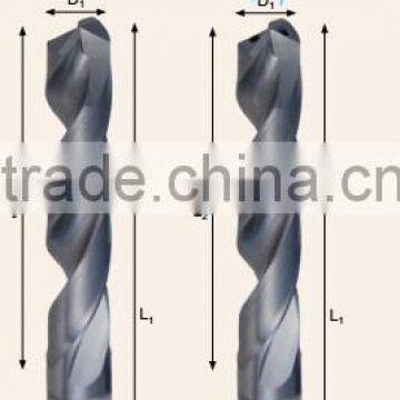 Tungsten or Solid Carbide Twist Step Drill bits with inner coolant hole holemaking