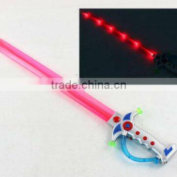 Sword sound red flashing light Flash sword led flash horn sword