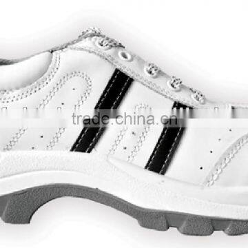 White Safety Boots LF126 With Transparent Outsole
