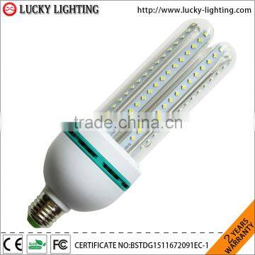 Energy Star led corn light 16w 4U shape glass LED corn bulb E27 Store lighting                        
                                                Quality Choice