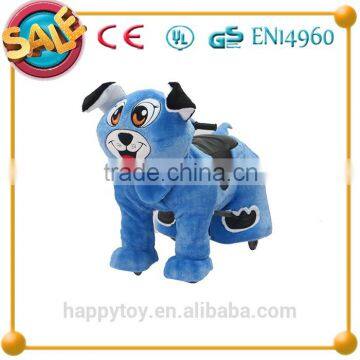 Hot!!! HI CE interesting plush animal electric scooter motor toy, interesting kids riding toy