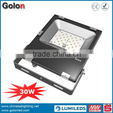 Ultra slim slees design led flood lights with PhilipsSMD ip65 waterproof cast light 10w 20w 30w mini portable flood lights