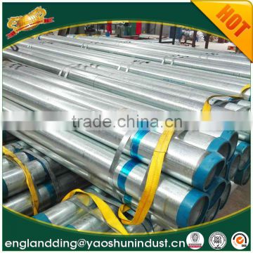 hot depped galvanized Scaffolding Steel Piping