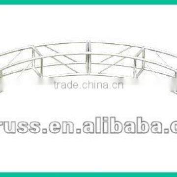 RP curved truss system