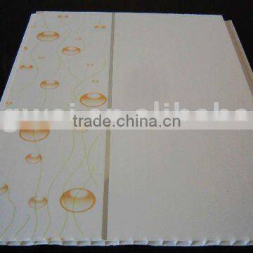 pvc panel (quarter print,silver line)