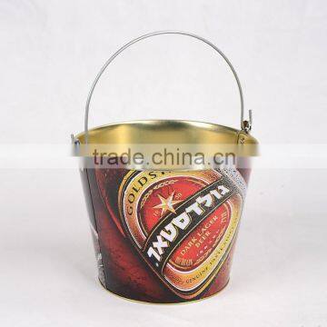 2016 Hot Sales Mini Ice Tin Bucket & Candy Tin Bucket With Handle photo-3