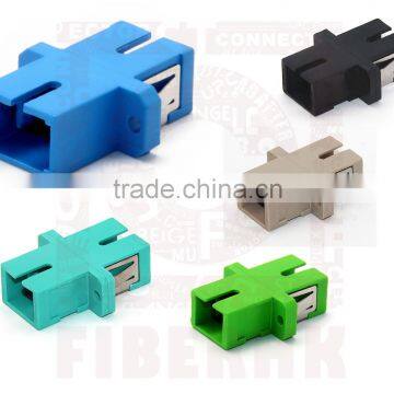 SC SX Fixed Fiber Optic Adapter/Coupler in Best Price With Flange photo-2