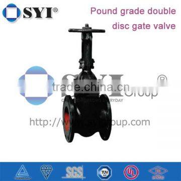 Pound grade double disc gost standard gate valve