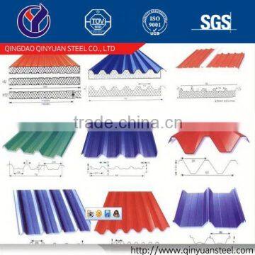 China Hot Sale 20 Gauge Color Corrugated Steel Roofing Sheet Price photo-3