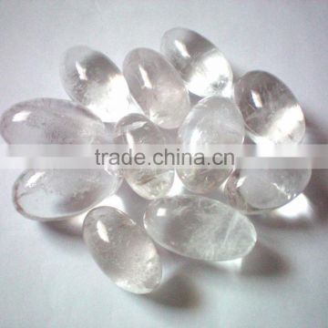 Rock Crystal Quartz Narmada Lingam : Wholesaler Manufacturer Rock Crystal Quartz