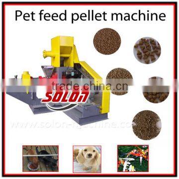 Solon offer factory price tilapia food extruding machine/floating fish feed making machine