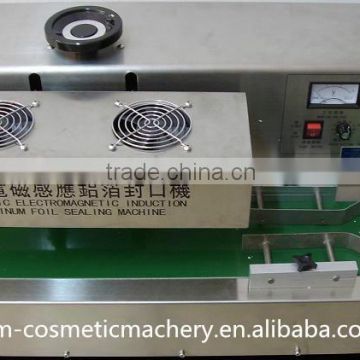 Electromagnetic induction plastic bottle cap sealing machine