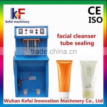 Small business cosmetic soft plastic foot tube sealing machine