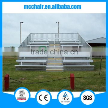 MC-8F aluminium school bench sports grandstand metal bleacher aluminum bleachers seating aluminum rostrum