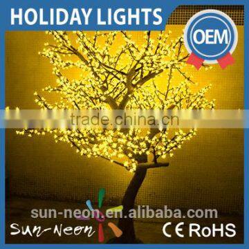 2016 Best Selling Colorful Led Artificial Cherry Tree Light With Metal Trunk Super Simulation Lighting Landscape For Decoration                        
                                                Quality Choice