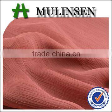 Shaoxing Mulinsen Woven Twisted 100% Polyester Chiffon pd Fabric