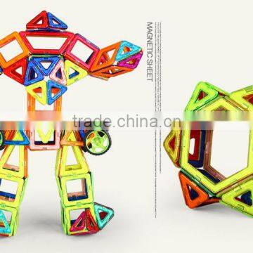 hot sell 20 pcs magnetic building block set ,magnetic sheet toy